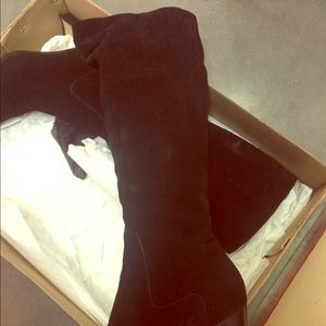 Suede Boots